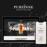 Pubzinne – Sports Bar & Pub WordPress Theme