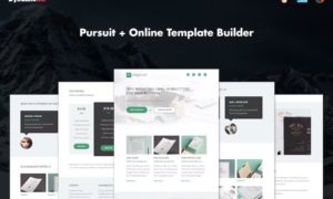 Pursuit – Responsive Email + Online Template Builder