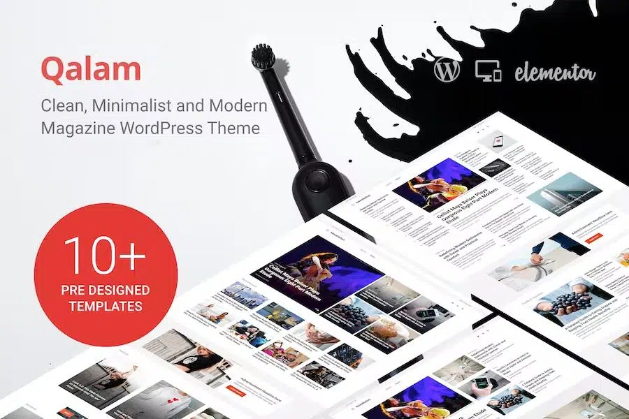 Qalam – NewsPaper and Magazine WordPress Theme