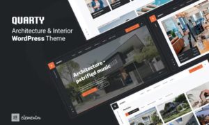 Quarty – Creative Architecture Portfolio WordPress Theme