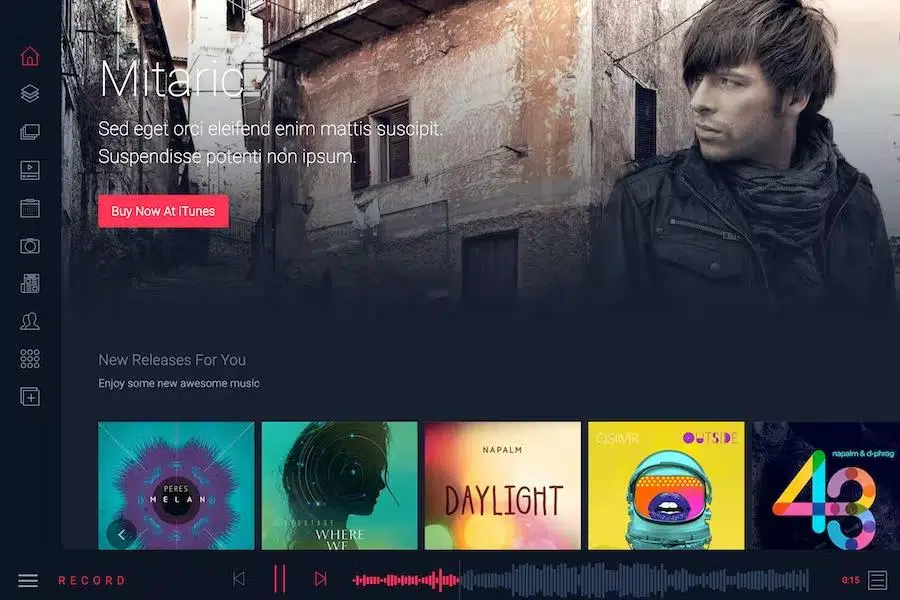 Rekord – Ajaxify Multipourpose Music Podcast & Events Multipurpose HTML Template