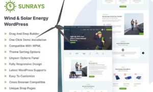 Renewable – ECO Solar Energy Theme