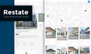 Restate – Different Real Estate Material Template