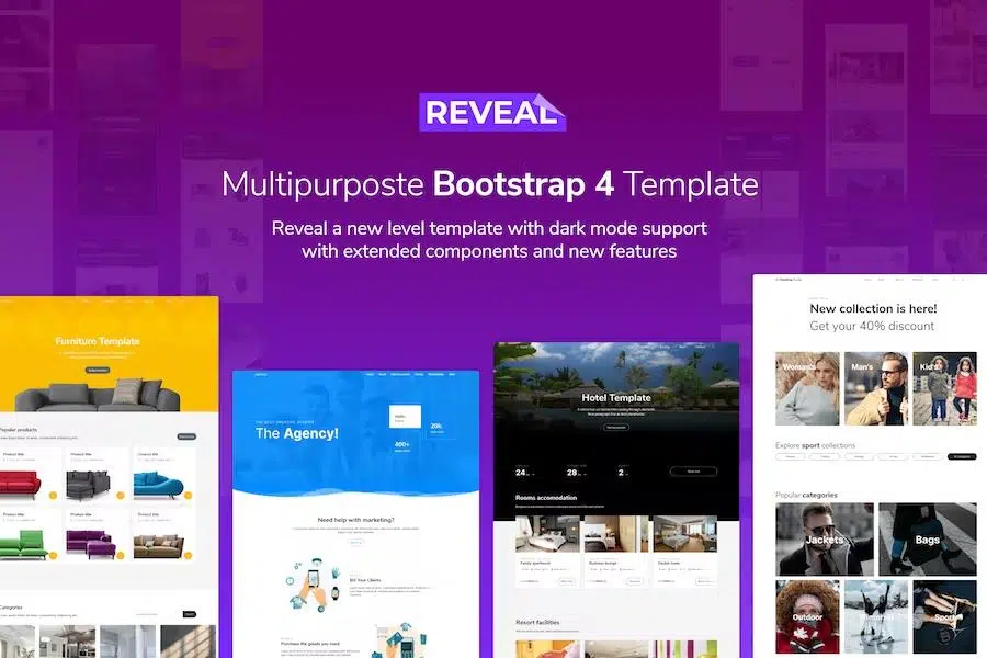 Reveal – Multi-Purpose eCommerce HTML Template