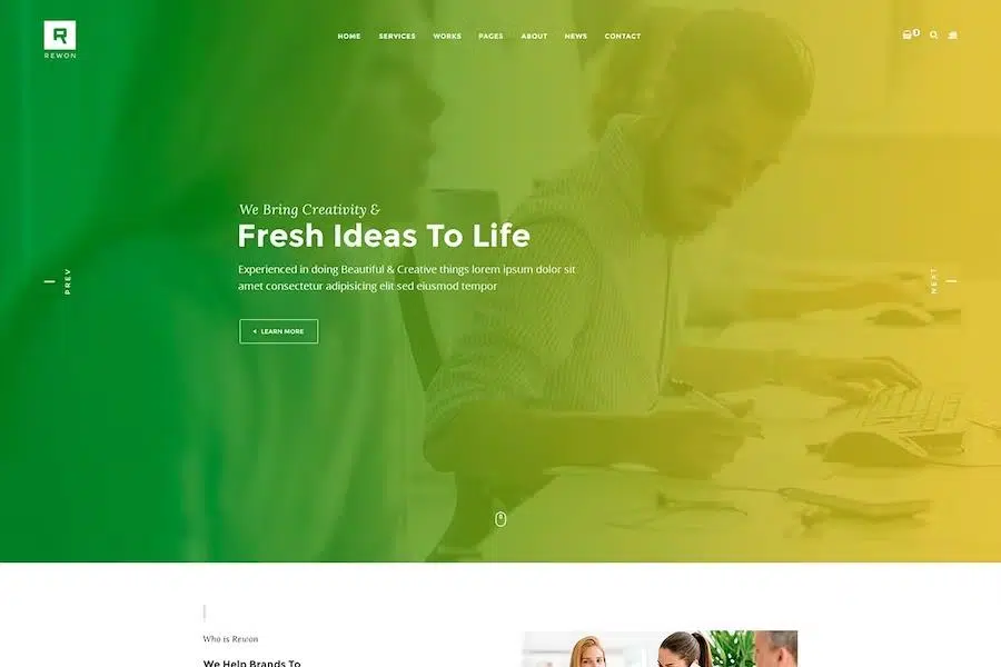 REWON – Multipurpose HTML Template