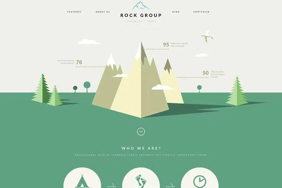 Rock Group – Multipurpose Infographic Theme