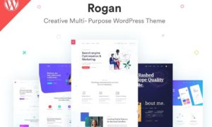 Rogan – Creative Multipurpose WordPress Theme for Agency, Saas, Portfolio