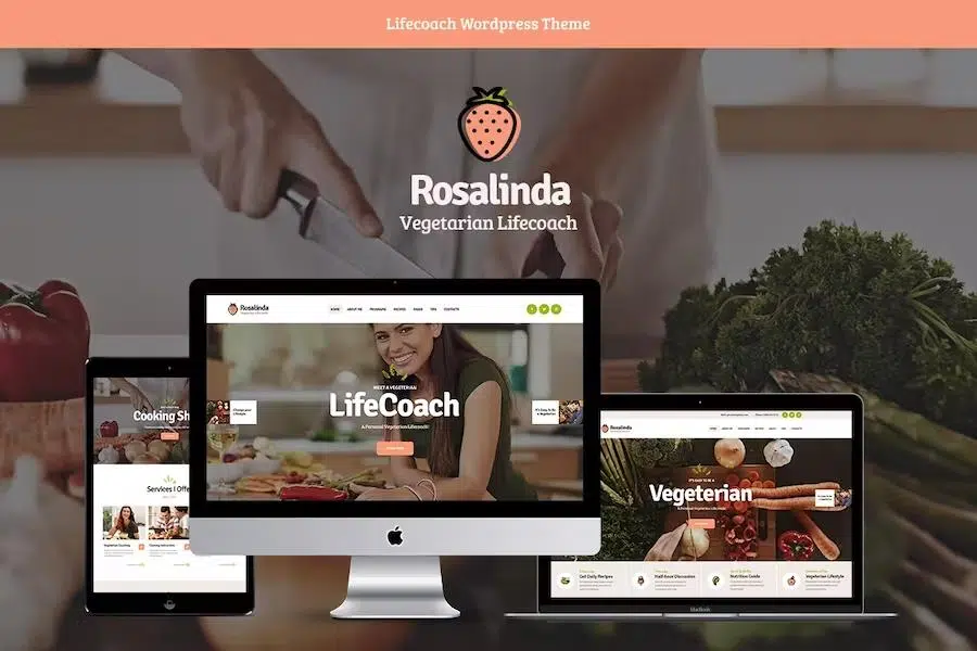 Rosalinda – Health Coach & Vegetarian Lifestyle Blog WordPress Theme