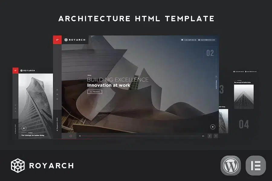 Royarch – Architecture HTML Template