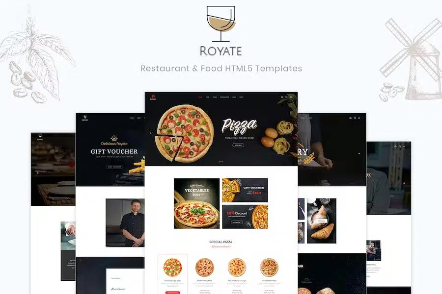 Royate – Restaurant HTML5 Template