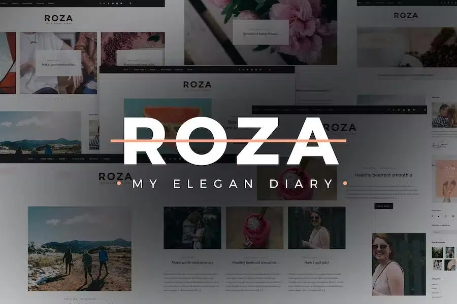 Roza – Clean Blog HTML Template