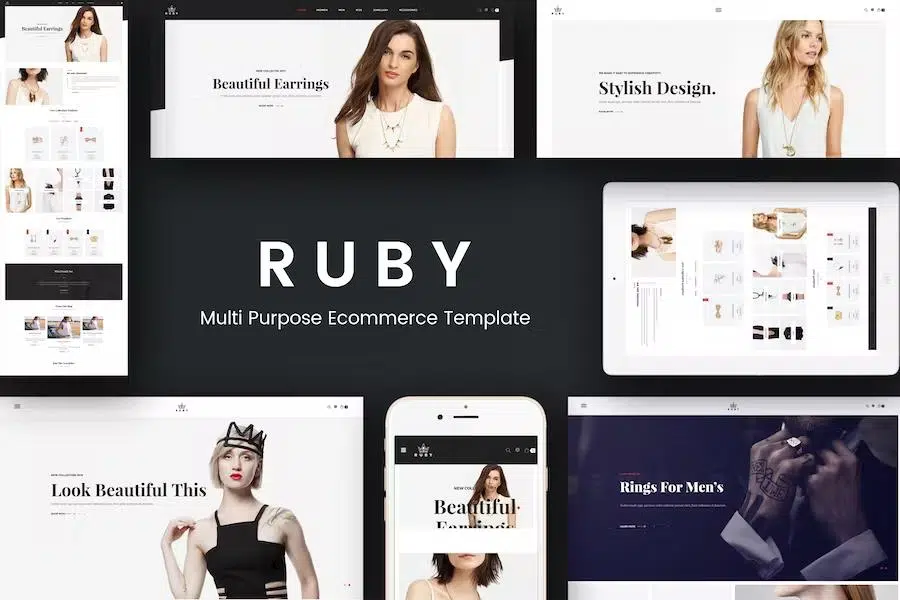 Ruby – Jewelry Store Responsive Prestashop 1.6 & 1.7 Theme