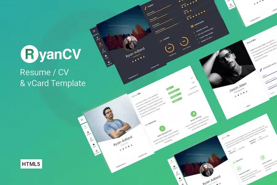 Ryan CV Resume Template