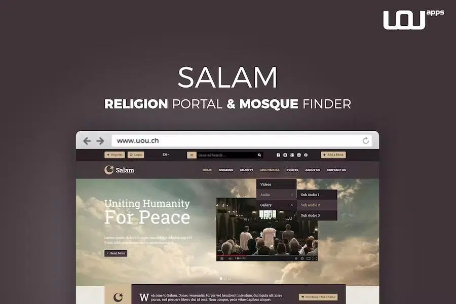 Salam – Religion Portal & Mosque Finder