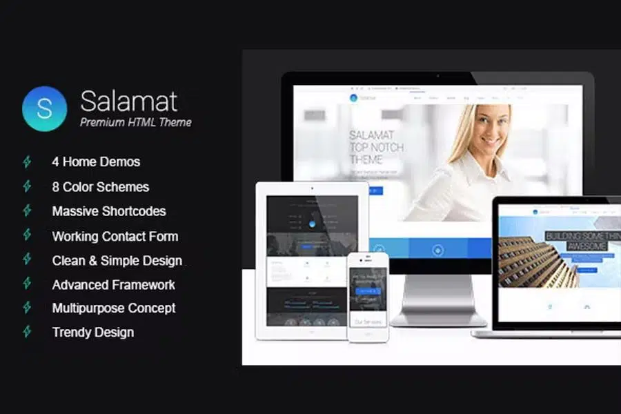 Salamat – Multi-purpose HTML Template