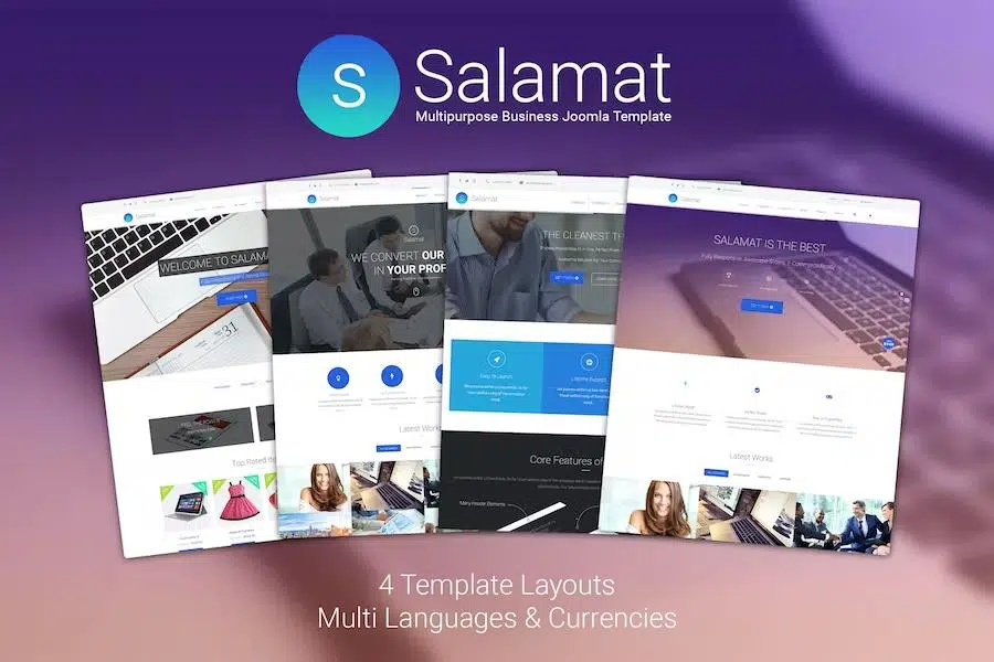 Salamat – Multipurpose Business Joomla Template