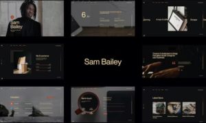 Sam Bailey – Personal CV Resume WordPress Theme