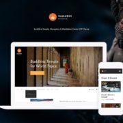 Samadhi – Oriental Buddhist Temple WordPress Theme