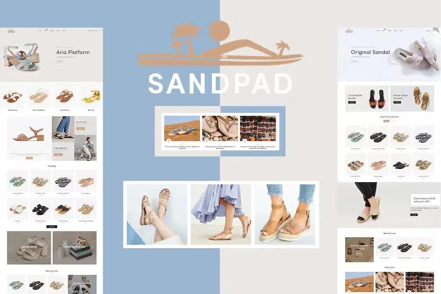 Sandpad – Sandals And Footwear Shoes Responsive Shopify Theme