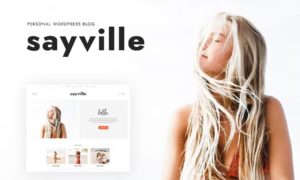 Sayville – WordPress Blog Theme