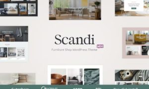 Scandi – Furniture Store and Home Decor Shop WooCommerce Theme