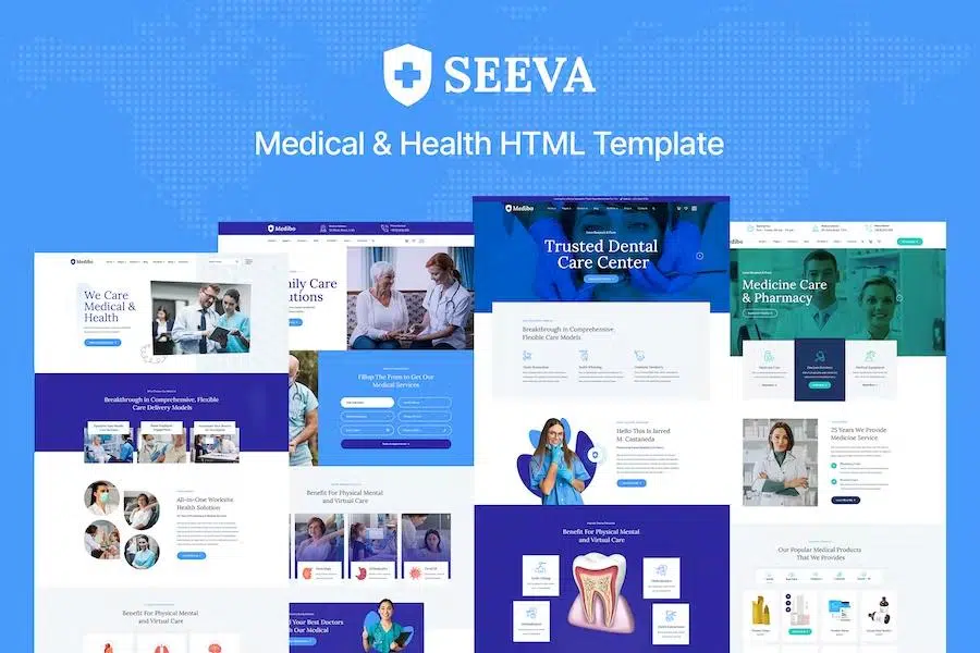 Seeva – Medical & Healthcare Service HTML Template