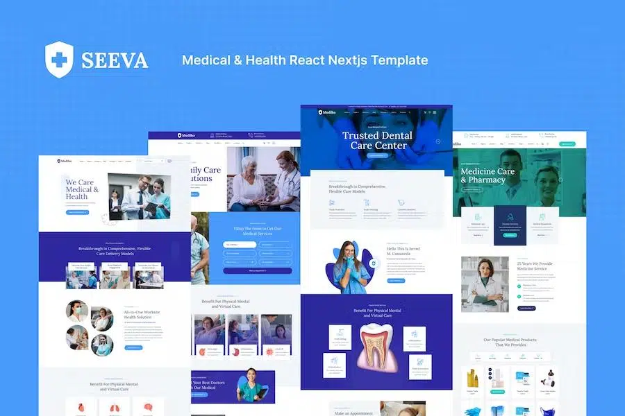 Seeva – Medical & Healthcare Service React Next Template