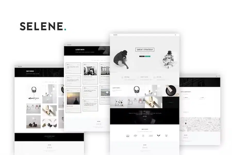 Selene – Creative Portfolio Agency Template