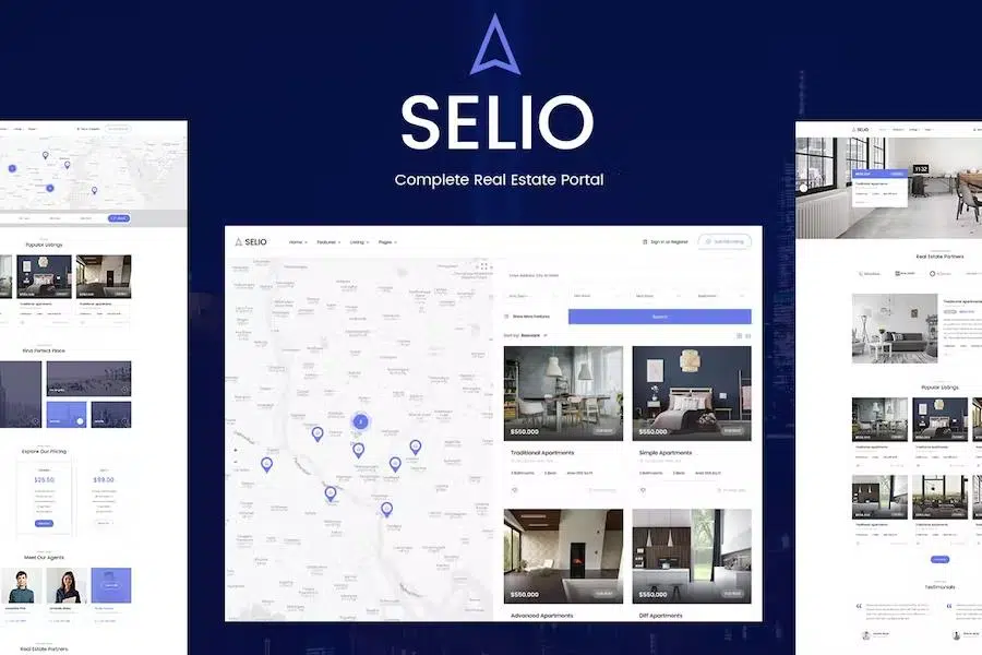 Selio – Real Estate HTML Theme