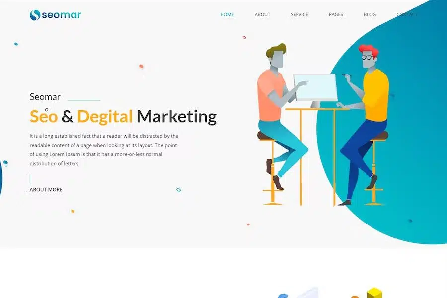 Seomar – SEO Digital Marketing HTML Template