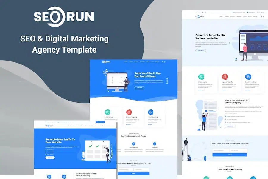 Seorun – SEO & Digital Marketing Agency Template