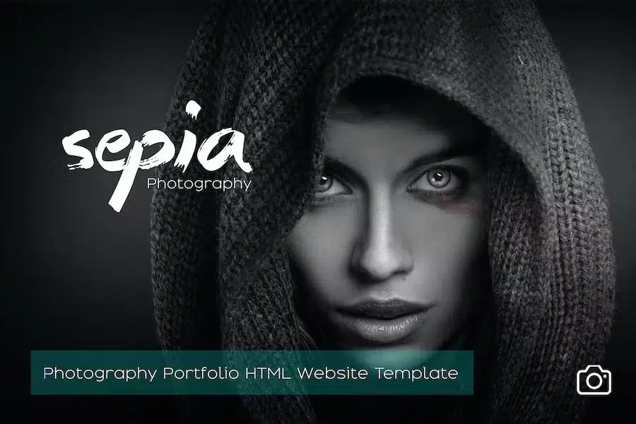 Sepia – Photography Portfolio HTML Website Template