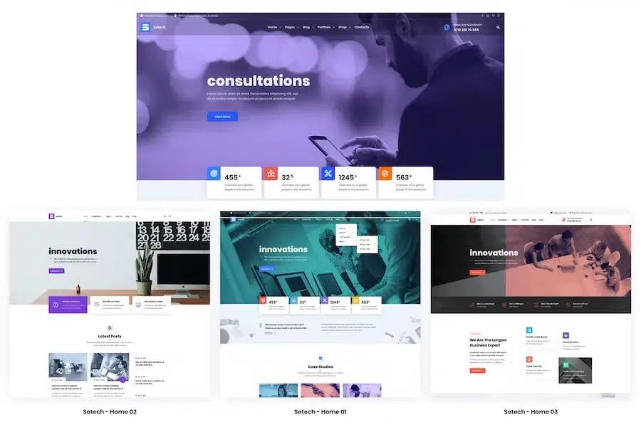 Setech – IT Services and Solutions HTML Template