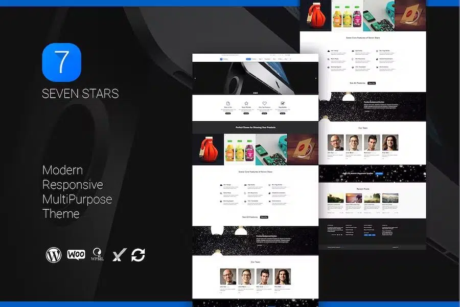 Seven Stars – Modern Responsive MultiPurpose Theme