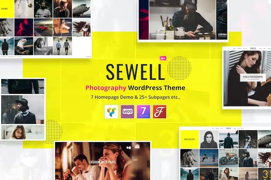 Sewell – Photography WordPress Theme