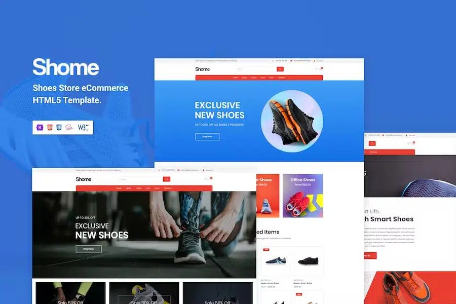 Shome – Shoes eCommerce Website Template