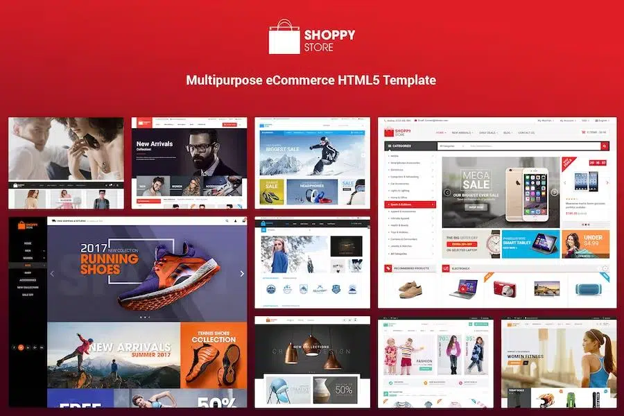 ShoppyStore – Multipurpose eCommerce HTML5 Template