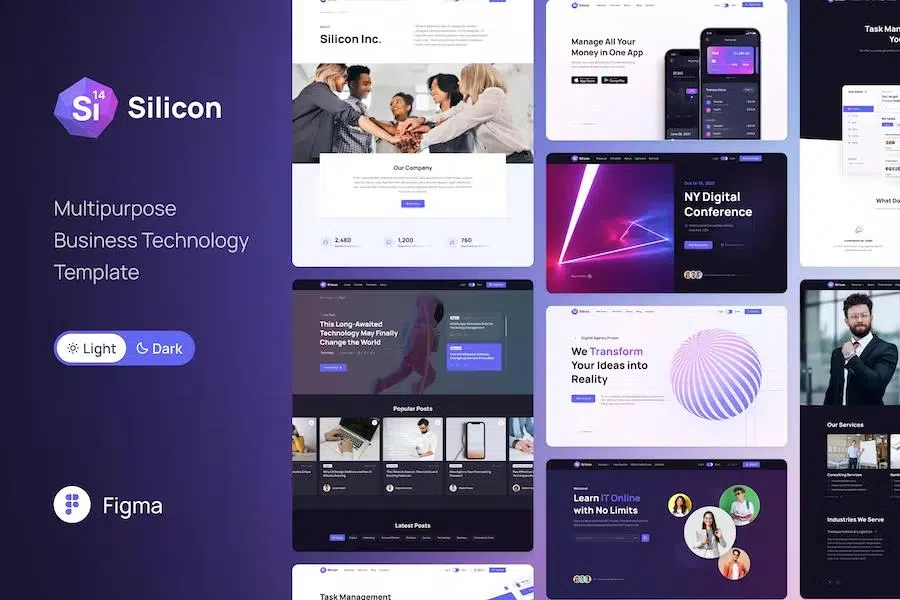 Silicon – Personal Portfolio Template