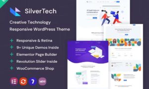 Silvertech – Creative WordPress Theme