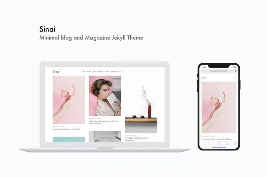 Sinai – Minimal Blog and Magazine Jekyll Theme