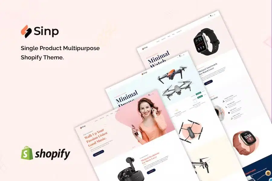 Sinp – Single Product Shop Shopify Theme