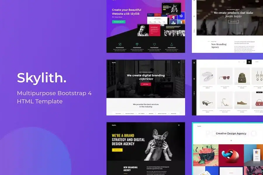 Skylith – Viral & Creative Multipurpose HTML Template