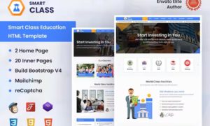 SmartClass – Education Agency Coaching & Tuition HTML Template