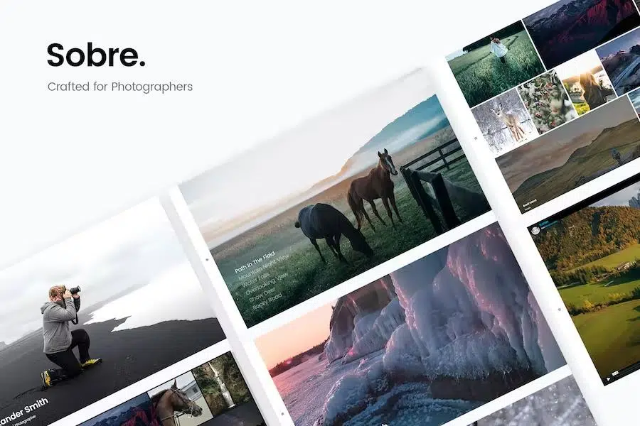 Sobre – Minimal Photography Portfolio HTML Template