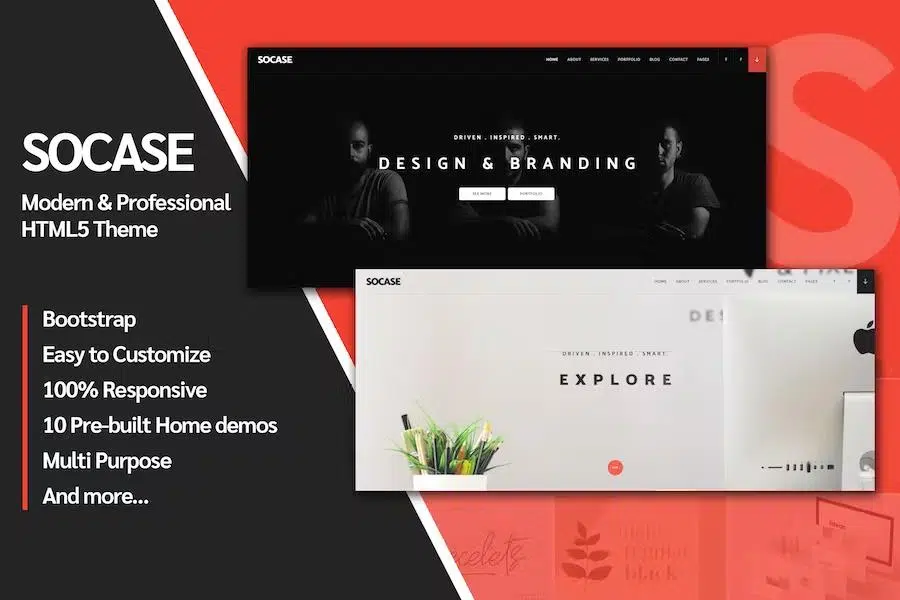 Socase- Multipurpose HTML5 Template