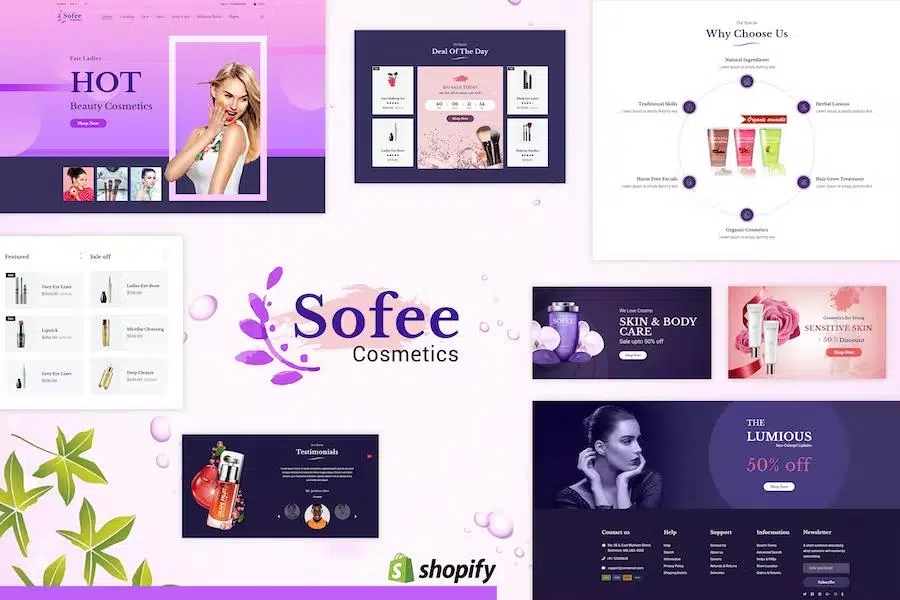 Sofee – Cosmetic Shopify Theme