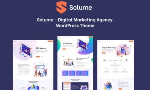 Solume – Digital Marketing WordPress Theme