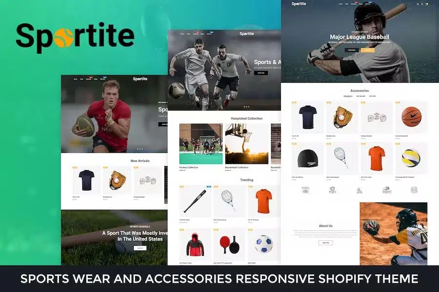 Sportite – Sports Wear And Accessories Responsive Shopify Theme