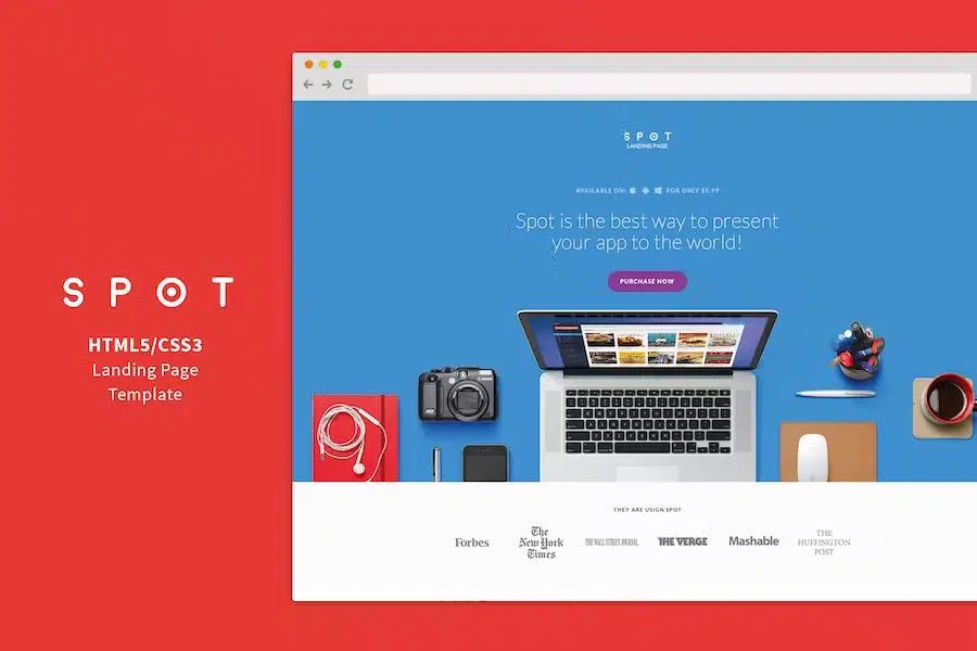 SPOT – App Service Landing Page