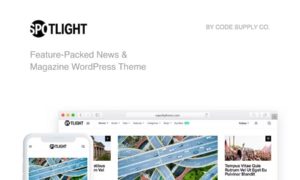 Spotlight – Feature-Packed News & Magazine WordPress Theme